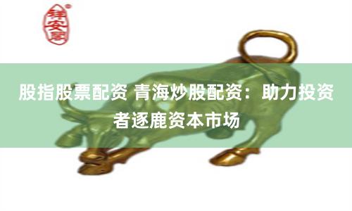 股指股票配资 青海炒股配资：助力投资者逐鹿资本市场
